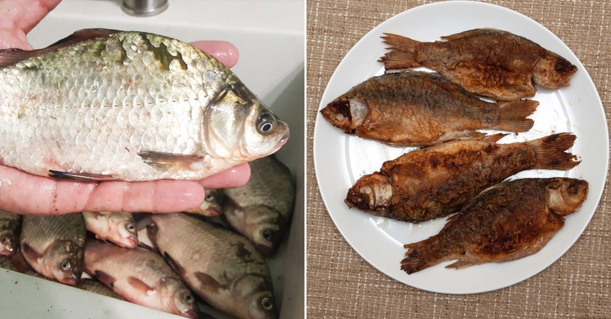 Как пожарить карася