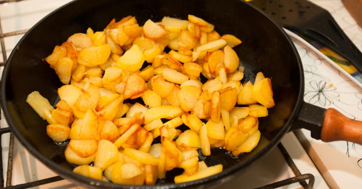 Как пожарить картофель