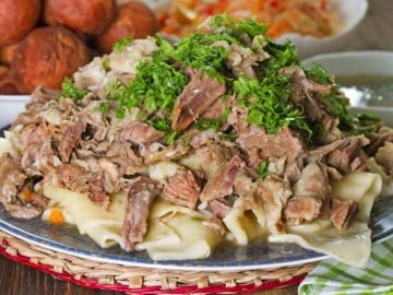 Как приготовить бешбармак