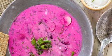 Как приготовить холодный борщ