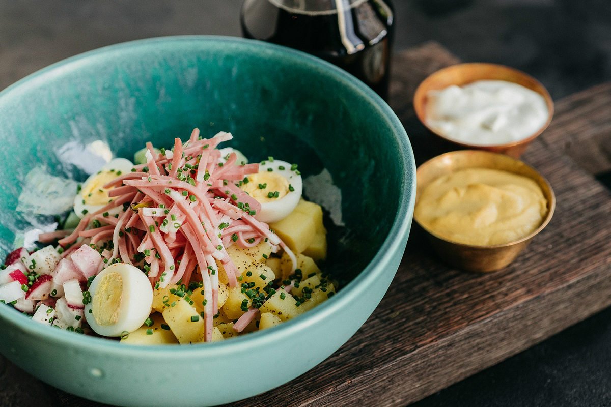 как приготовить окрошку на квасе