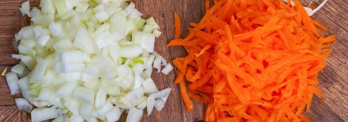 морковь и лук