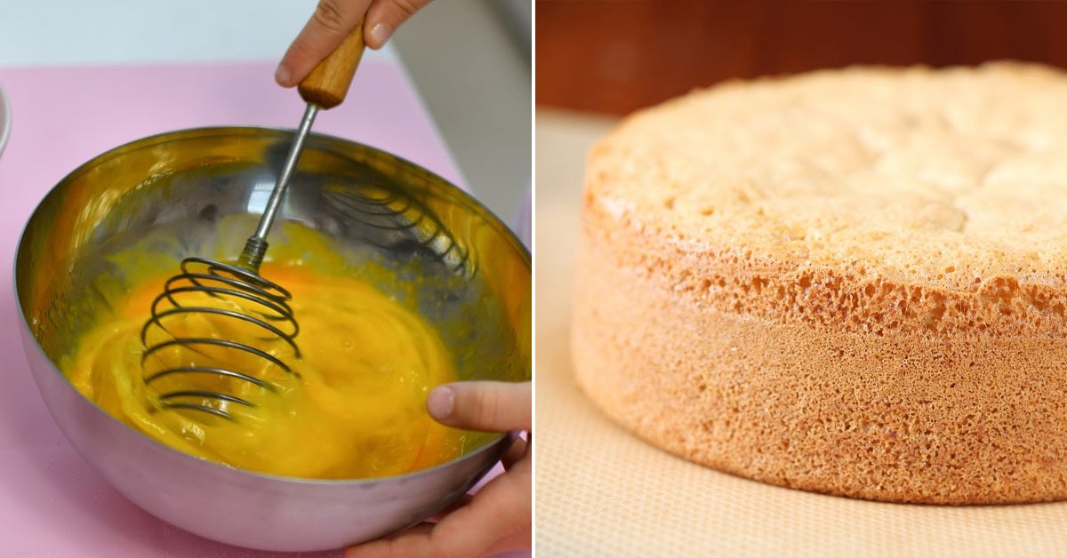 Как приготовить вкусный бисквит