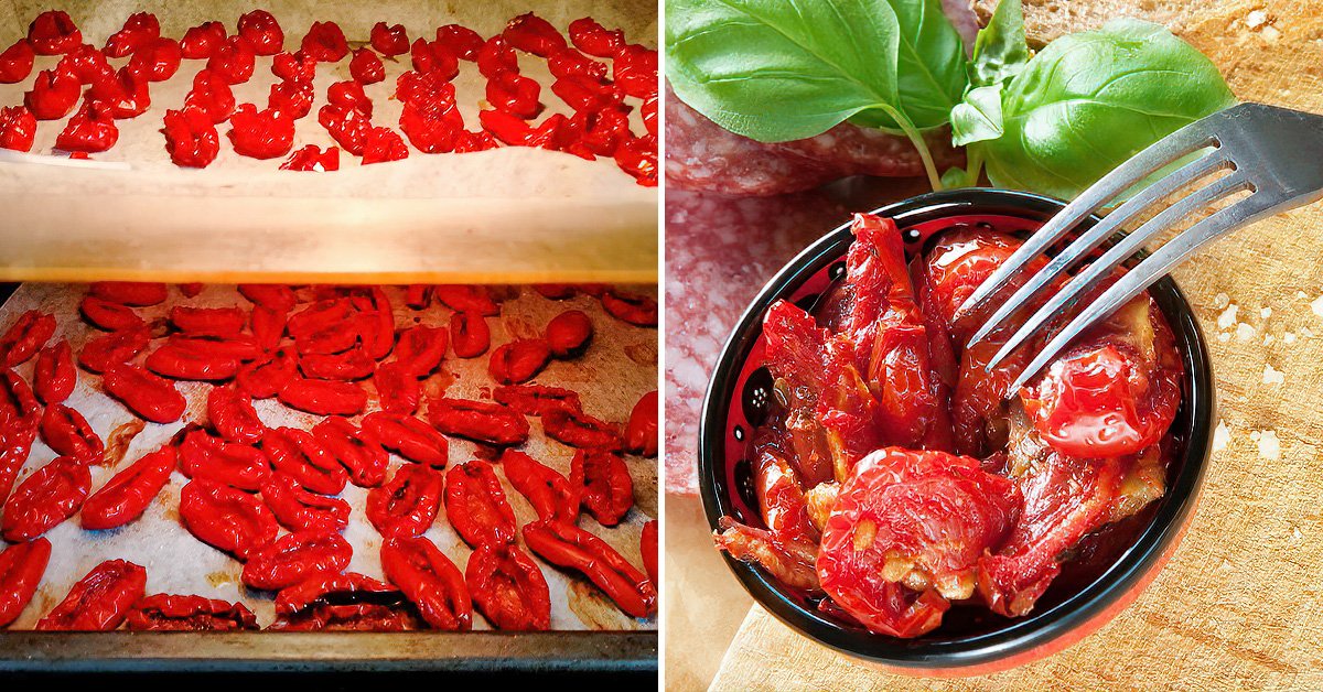 Как приготовить вяленые помидоры