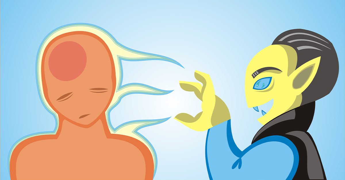 Как распознать энергетического вампира