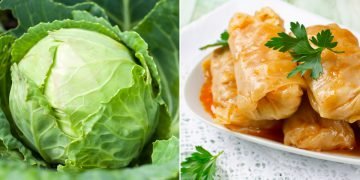 Как снять листья с капусты