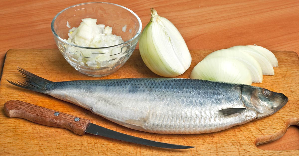как убрать кости из селедки
