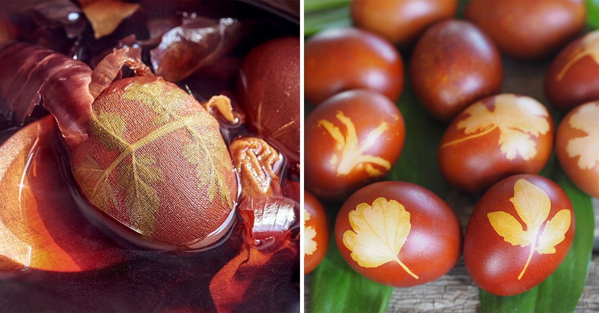 Как украсить яйца на Пасху