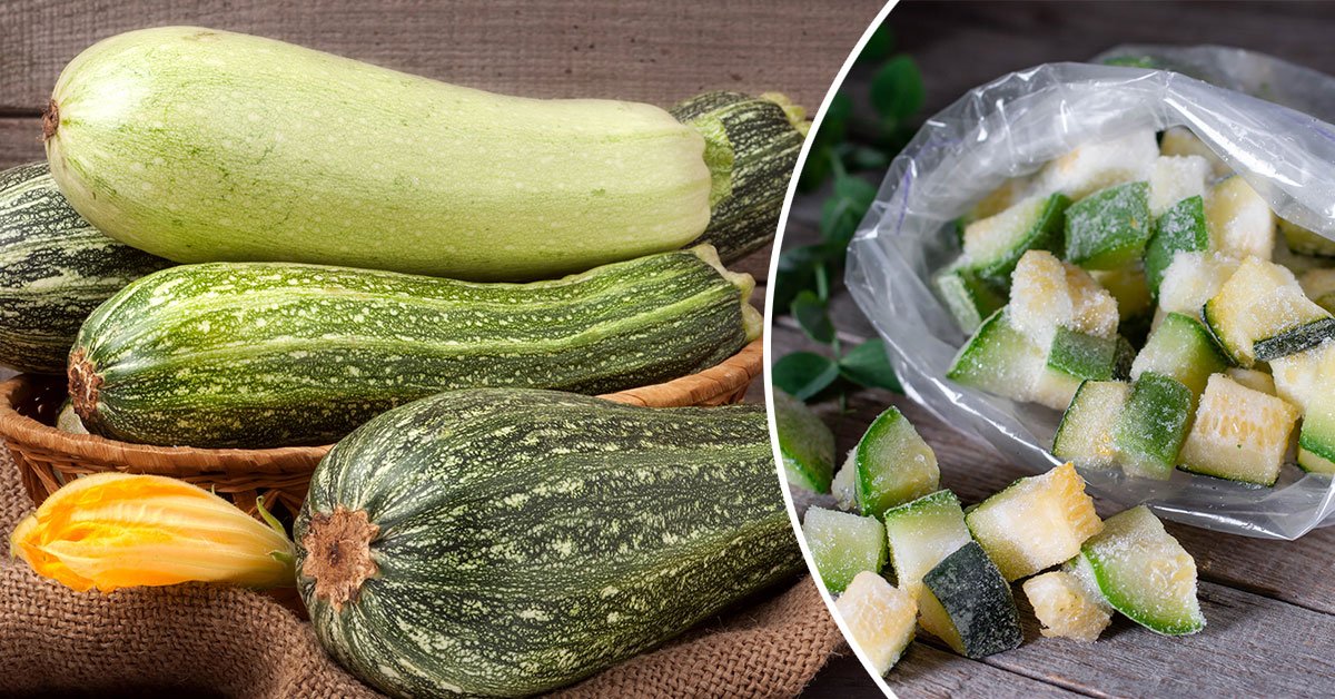 Как заморозить кабачки