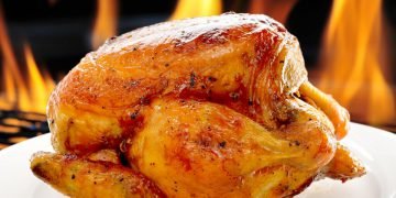 Как запечь курицу целиком