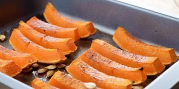 Как запечь тыкву кусочками