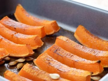 Как запечь тыкву кусочками