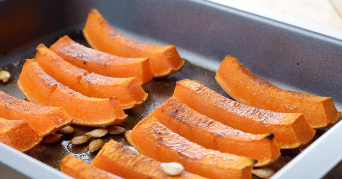 Как запечь тыкву кусочками