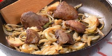 Как жарить куриную печень