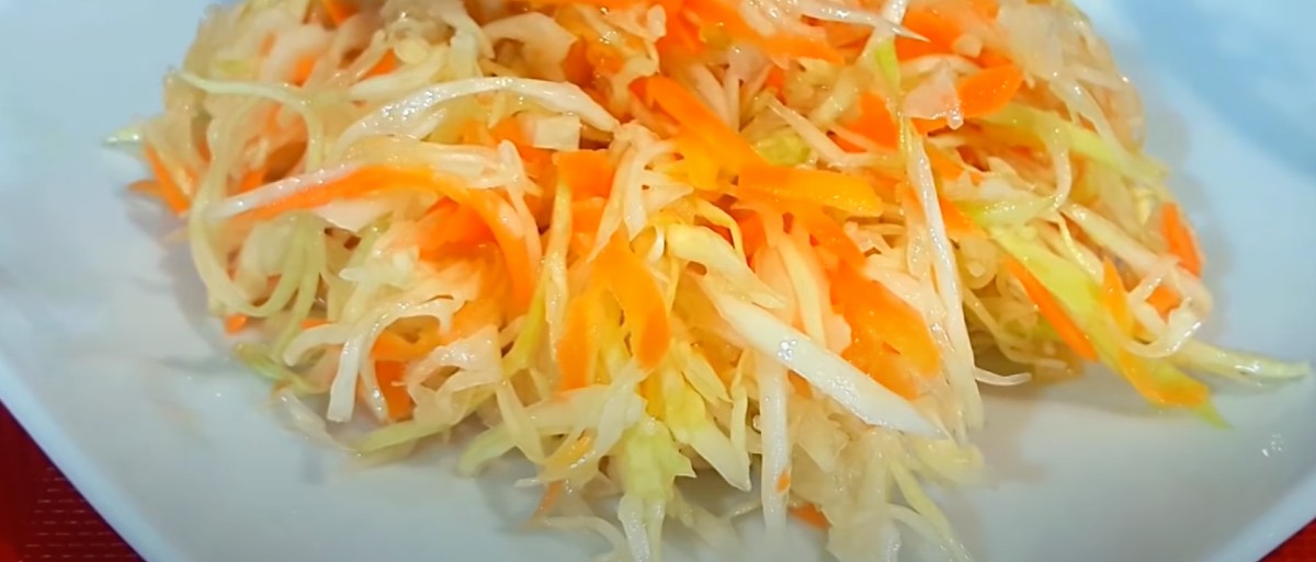 салат и капусты и моркови