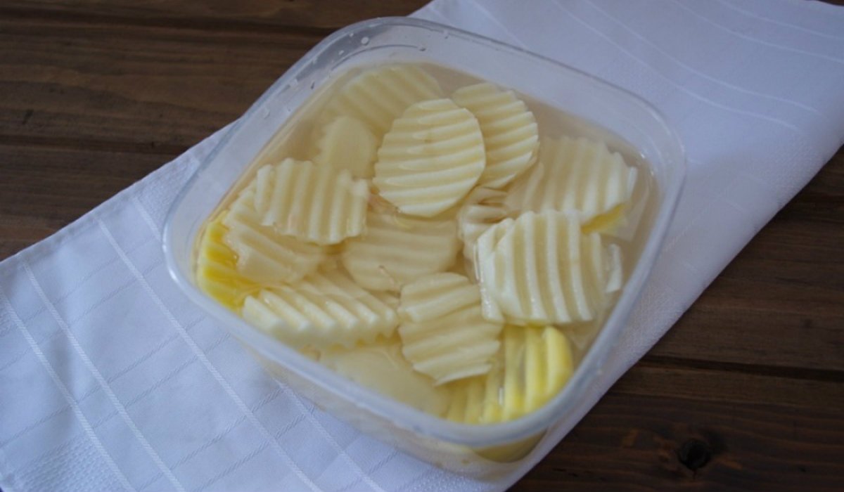 свежий картофель