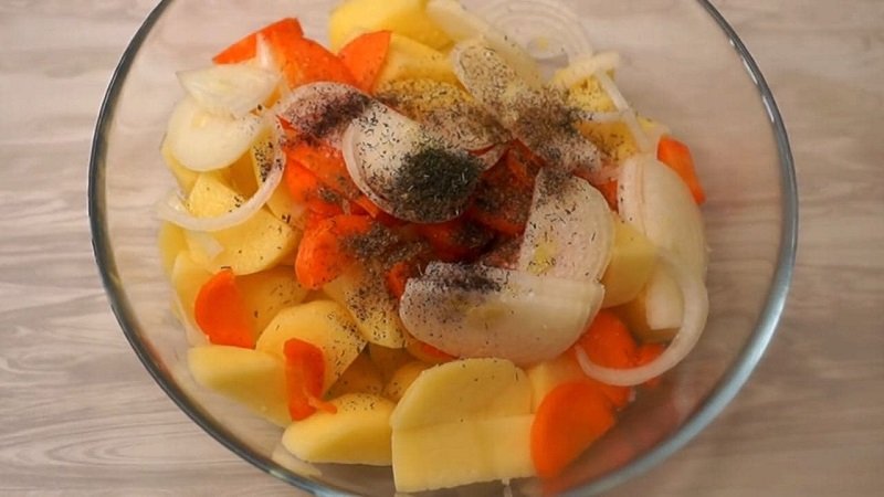 картошка с мясом