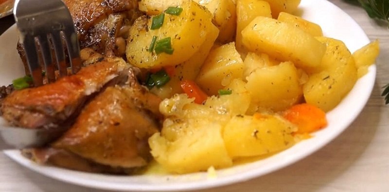 мясо в духовке