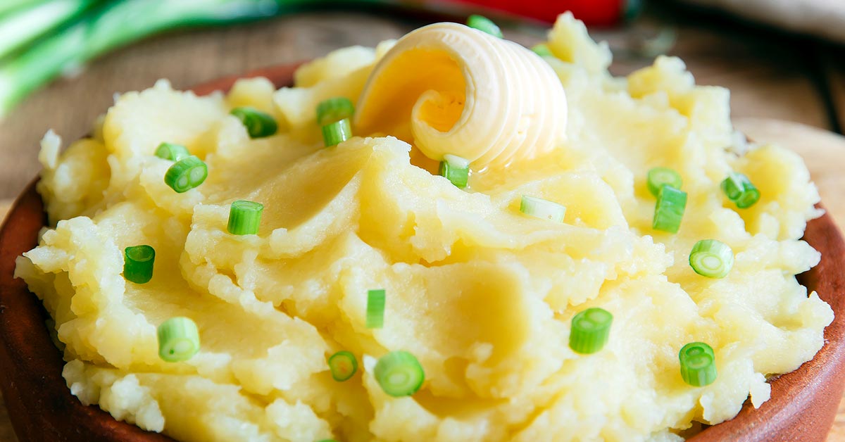 картофельное пюре по-ирландски