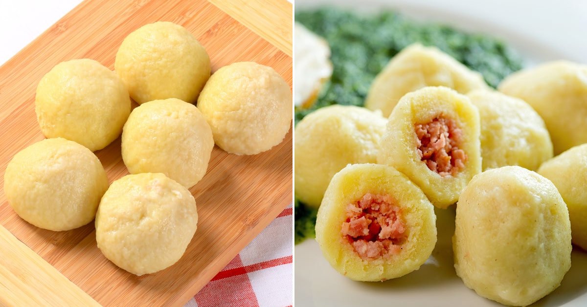 Картофельные галушки