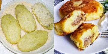 картофельные зразы на сковороде