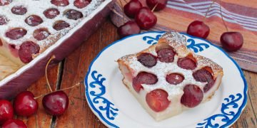 Клафути с вишней