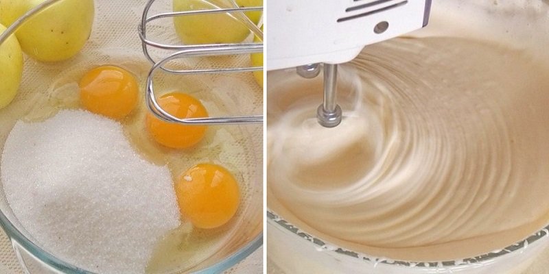 тесто на бисквит