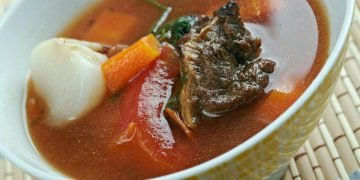 Классическая шурпа из баранины