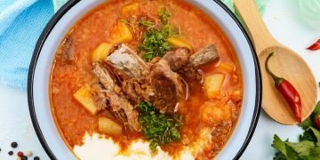 классический борщ