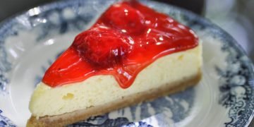 клубничный чизкейк