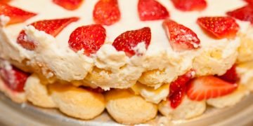 Клубничный тирамису