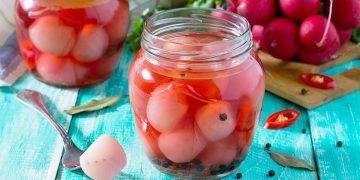 Консервированная редиска