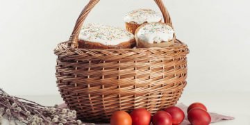 Корзина на Пасху