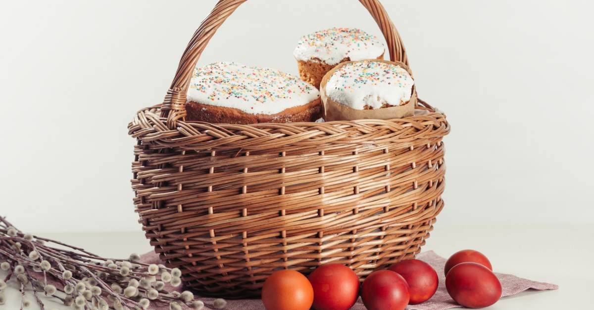 Корзина на Пасху