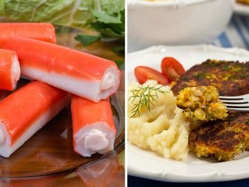 котлеты из крабовых палочек