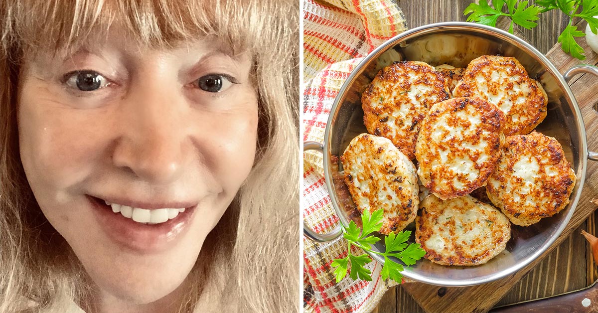 котлеты с яблоками