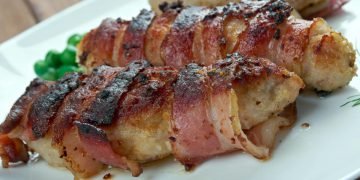 Котлеты в беконе