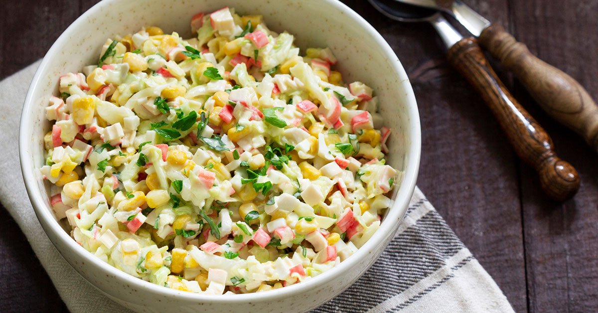 крабовый салат