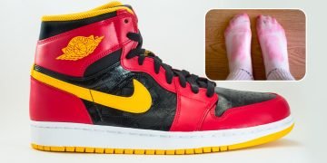 Красящая обувь