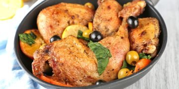 курица по-средиземноморски