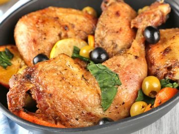 курица по-средиземноморски