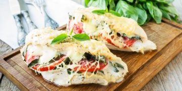 Куриная грудка с овощами