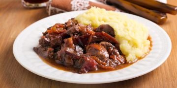 куриная печень со сливами