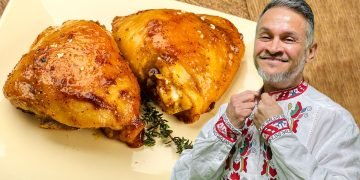 Куриные бёдра в соусе