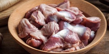 Куриные желудки по-корейски