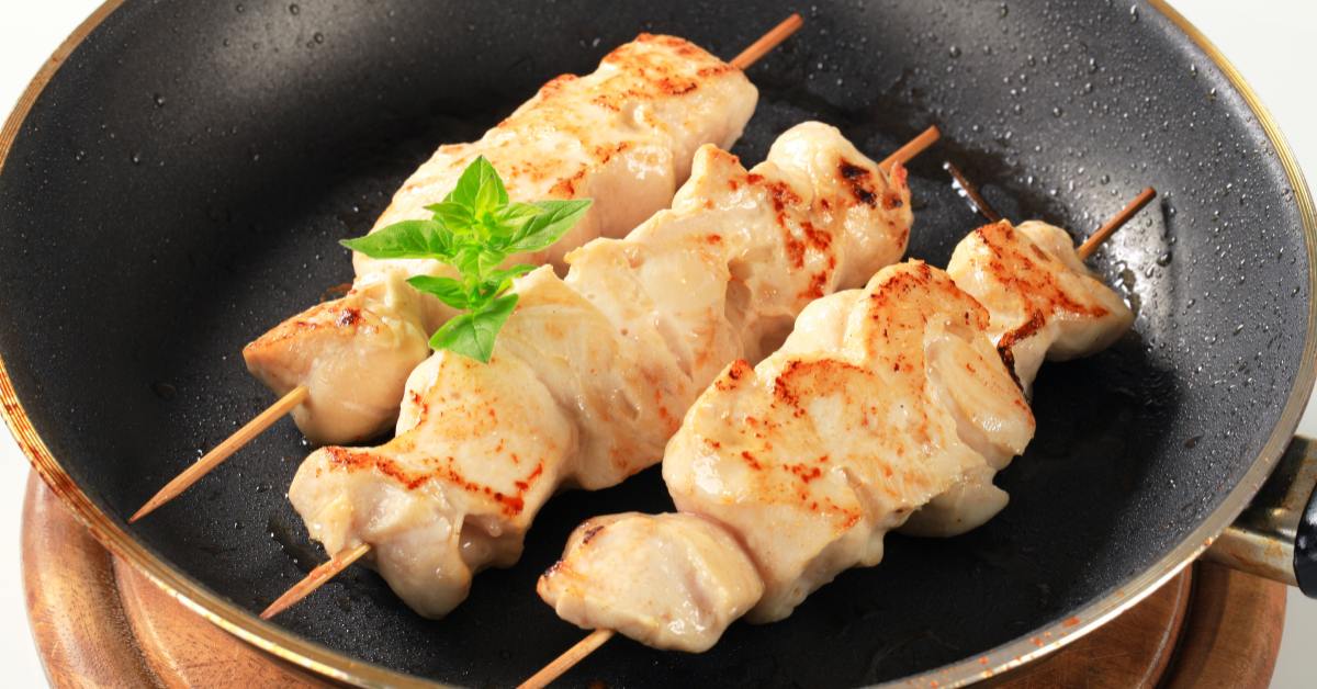 Куриный шашлык в духовке