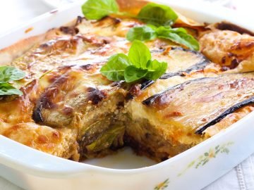 лазанья с баклажанами