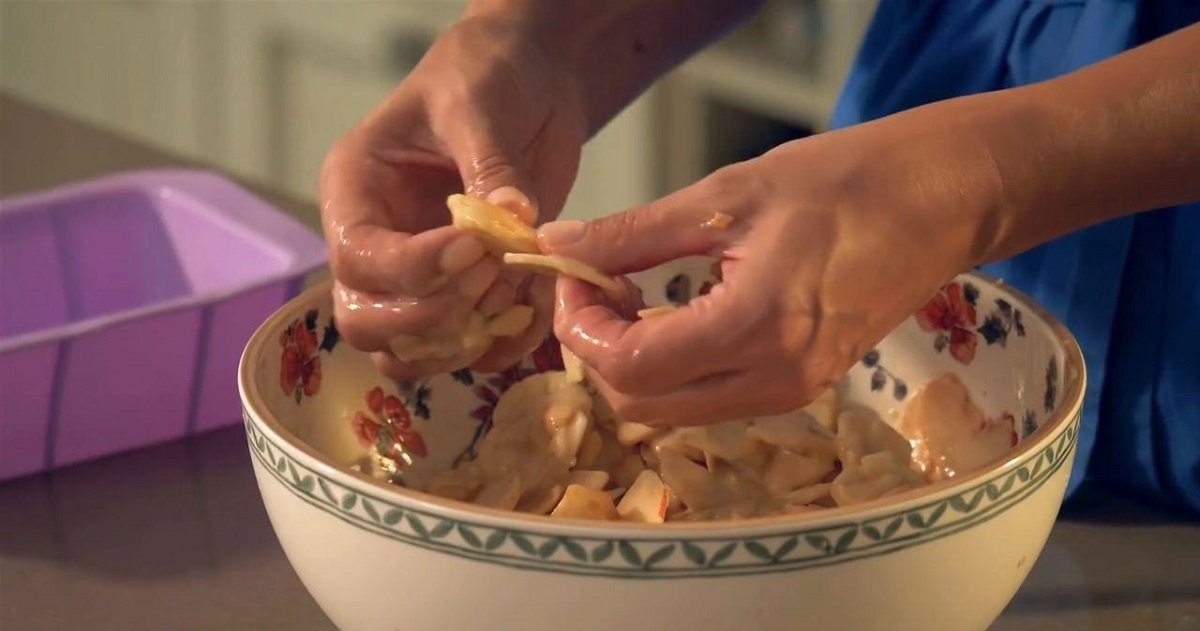 тесто для яблочного пирога