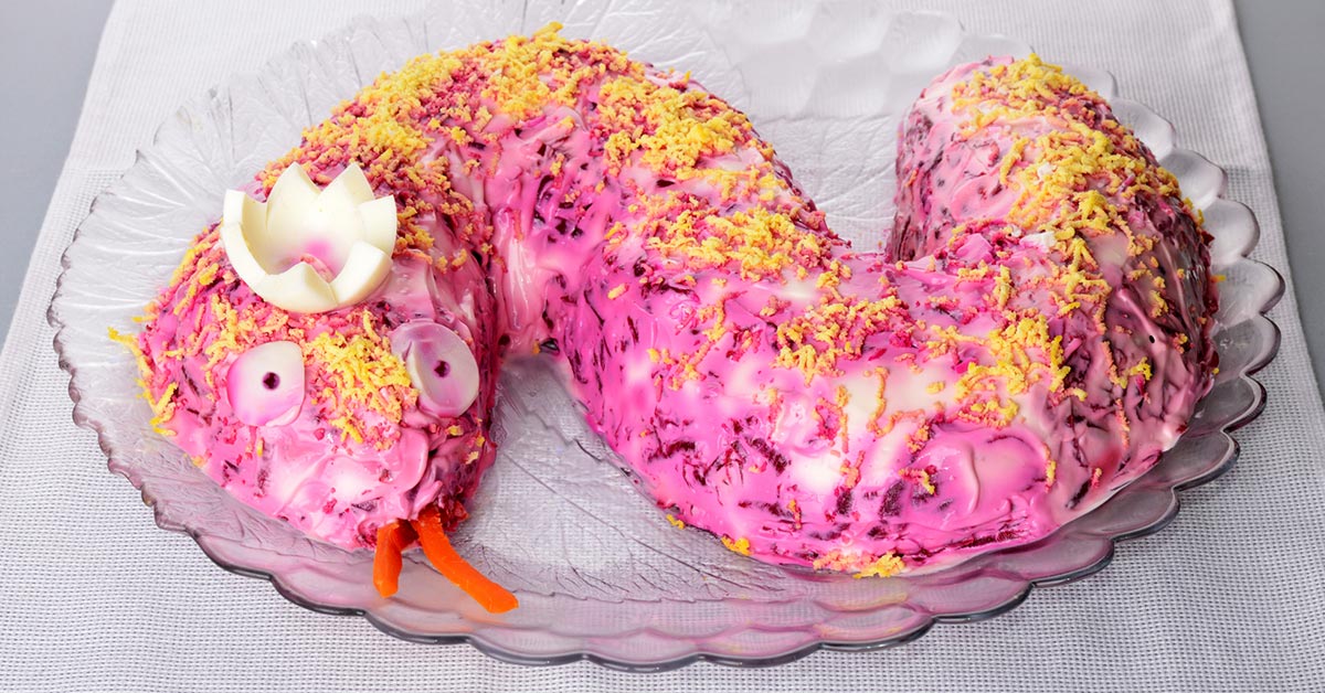 «ленивая» «селедка под шубой»