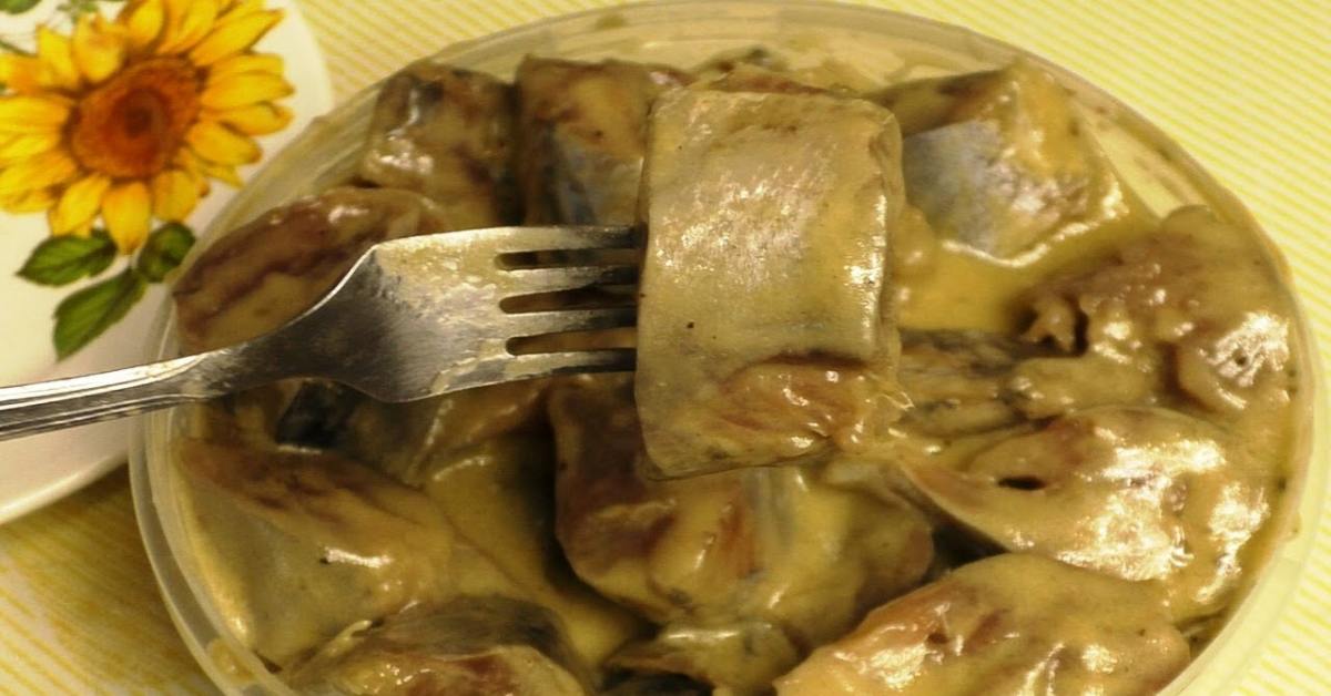 Малосольная селедка